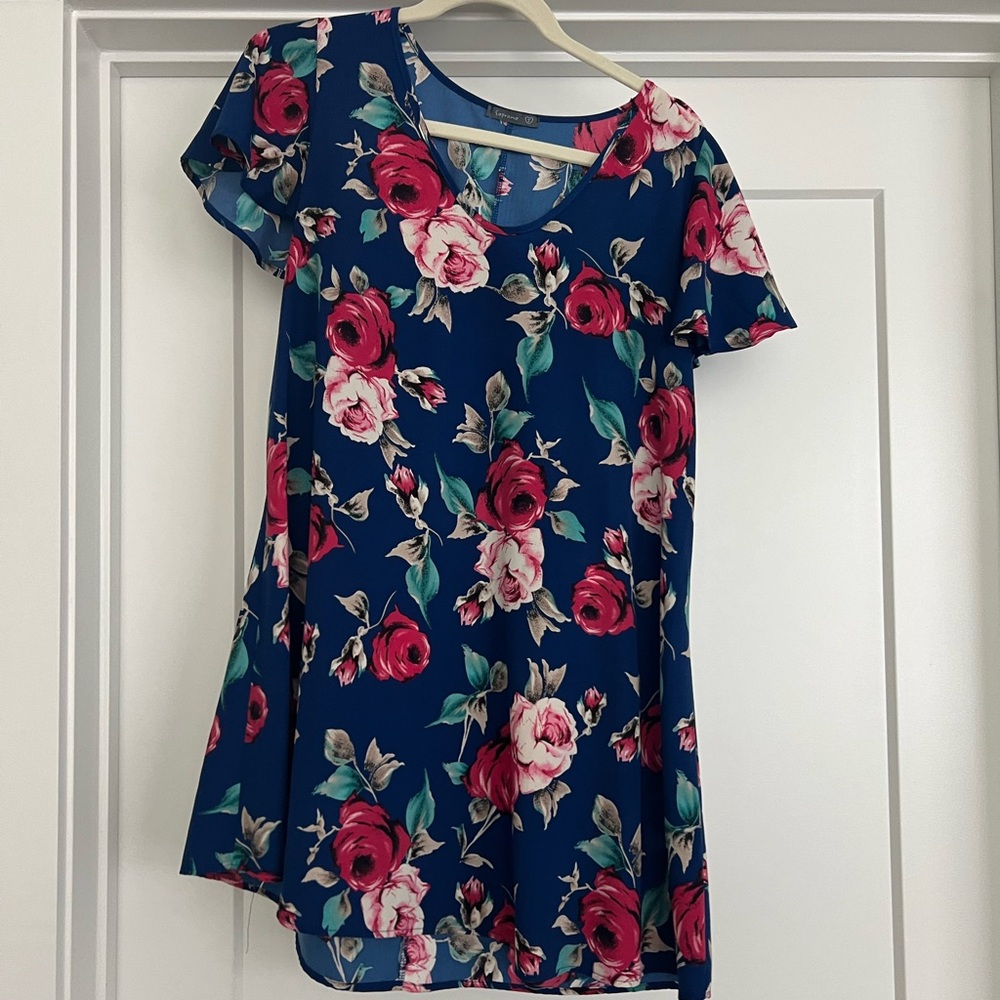 Floral mini dress